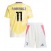 Maillot de foot Juventus Nicolas Gonzalez #11 Extérieur vêtements enfant 2024-25 Manches Courtes (+ pantalon court)